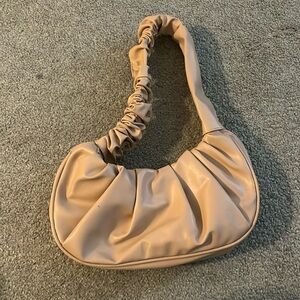 Brown Ruched Purse